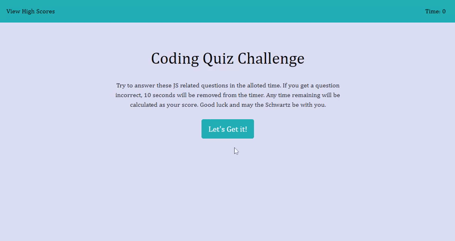 code quiz